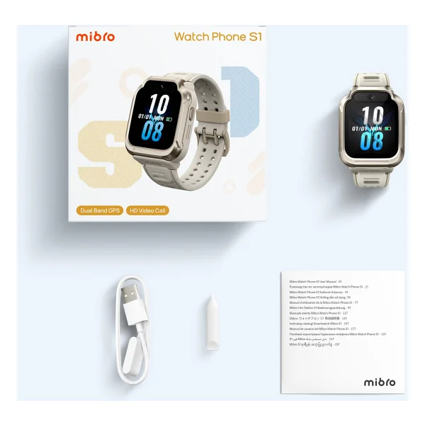 Mibro Kids S1 Krem Akıllı Çocuk Saati - Görsel 7