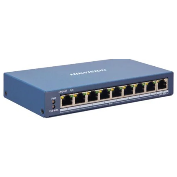 Hikvision Ds-3e1310p-Eı/M 8 Port Poe Switch - Görsel 2