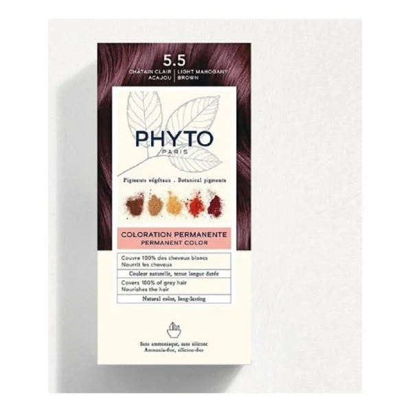 Phyto Color Saç Boyası - 5.5 Açık Kestane Akaju - 1 - Görsel 6