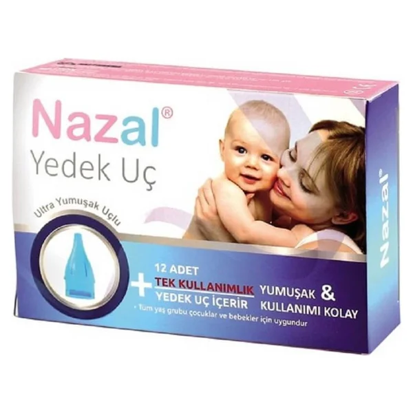 Nazal Burun Aspiratör 12'li Yedek Uç (Otri Bebe Uyumlu) Nzlbayu - Görsel 2