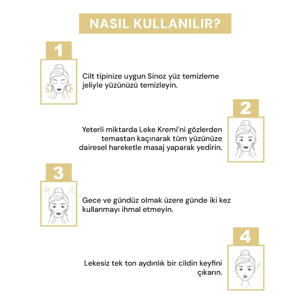 Sinoz Anti-Dark Spot Leke Kremi 40 Ml - Görsel 5