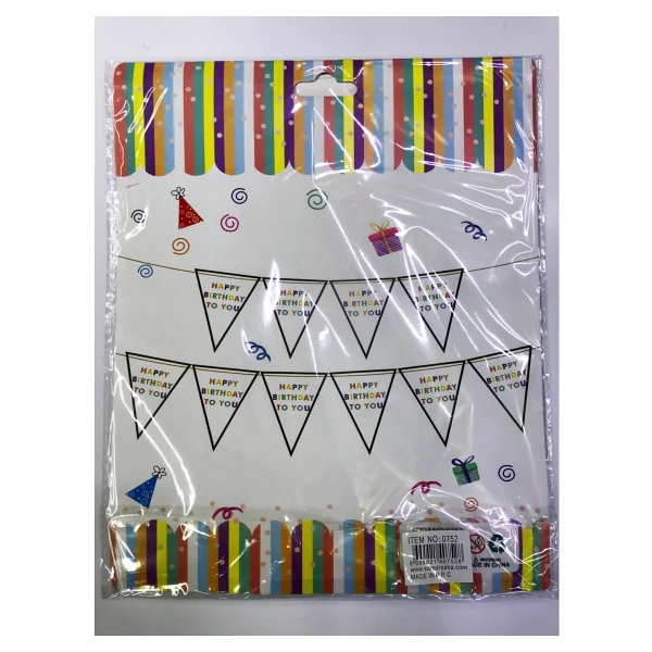 Happy Birthday To You Flama Bayrak Süsü - Görsel 2