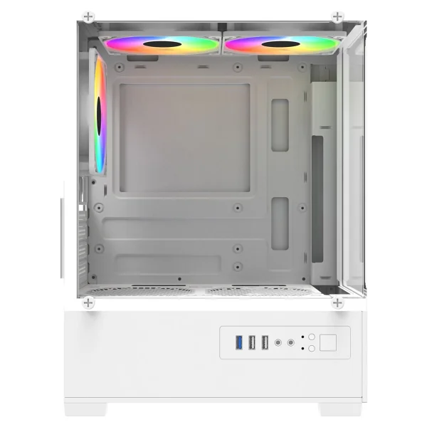 Power Boost Pb-M5001 Rainbow Fanlı 500 W Micro Atx Oyuncu Kasası - Görsel 9
