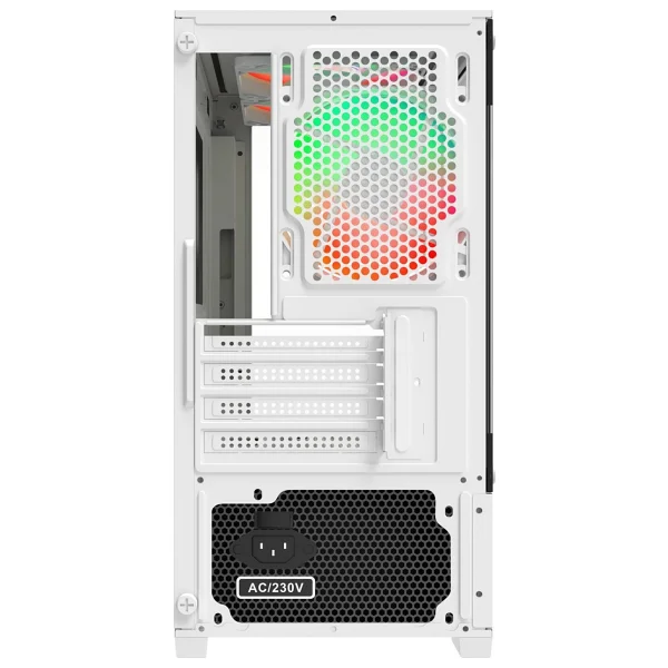 Power Boost Pb-M5001 Rainbow Fanlı 500 W Micro Atx Oyuncu Kasası - Görsel 6