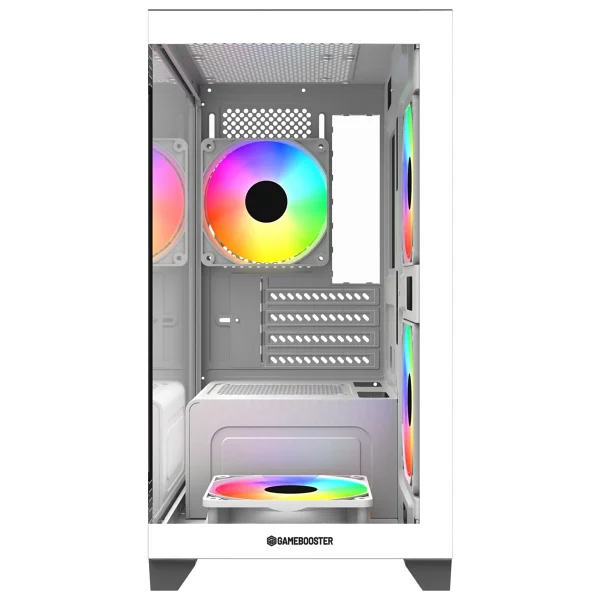 Gamebooster Mb6001 Rainbow Fanlı 600 W Micro Atx Oyuncu Kasası - Görsel 2