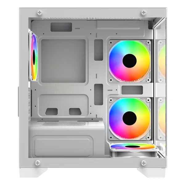 Gamebooster Mb6001 Rainbow Fanlı 600 W Micro Atx Oyuncu Kasası - Görsel 4