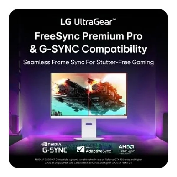 Lg Ultragear 32g810sa-W 31.5" 1 Ms 4K Pivot Ips 144 Hz Oyuncu Monitörü - Görsel 10