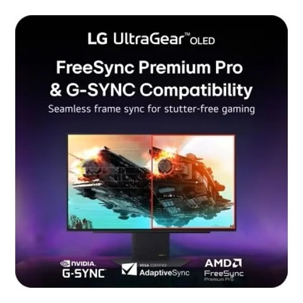 Lg Ultragear 27gx790a-B 27" 0.03 Ms 2k Pivot 480 Hz Oyuncu Monitörü - Görsel 5