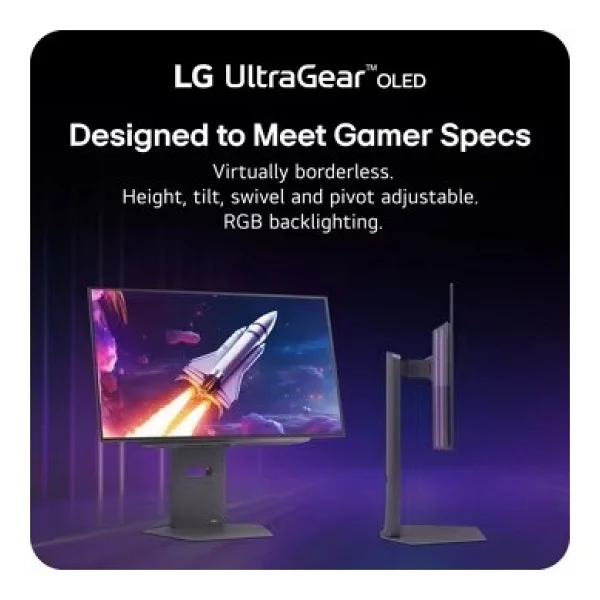 Lg Ultragear 27gx790a-B 27" 0.03 Ms 2k Pivot 480 Hz Oyuncu Monitörü - Görsel 8