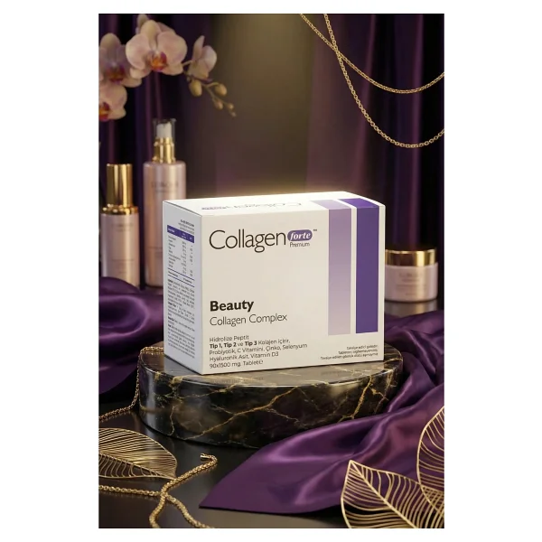 Collagen Forte Premium 3 Tip Kolajen 1200 Mg 90 Tablet - Görsel 7