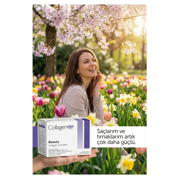 Collagen Forte Premium 3 Tip Kolajen 1200 Mg 90 Tablet - Görsel 8