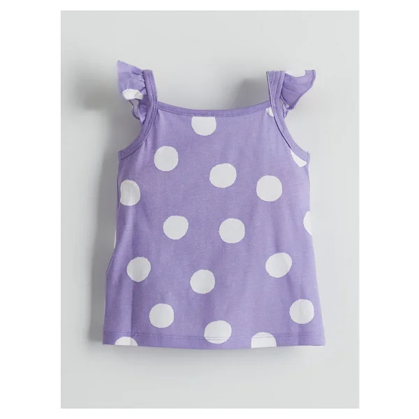 Lc Waikiki Yeni Sezon Daisy Duck Baskılı Kız Bebek Şortlu Pijama Takım - Mor - 3 - 6 Ay - Görsel 3