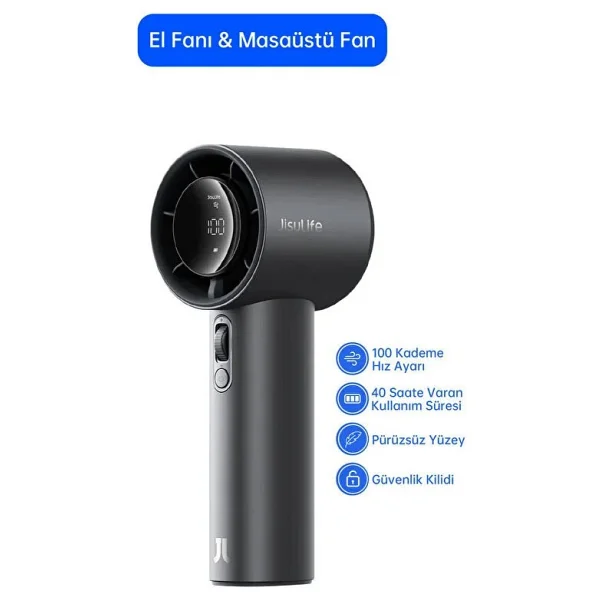 Jisulife Pro1 S Şarjlı El Vantilatörü - Görsel 9
