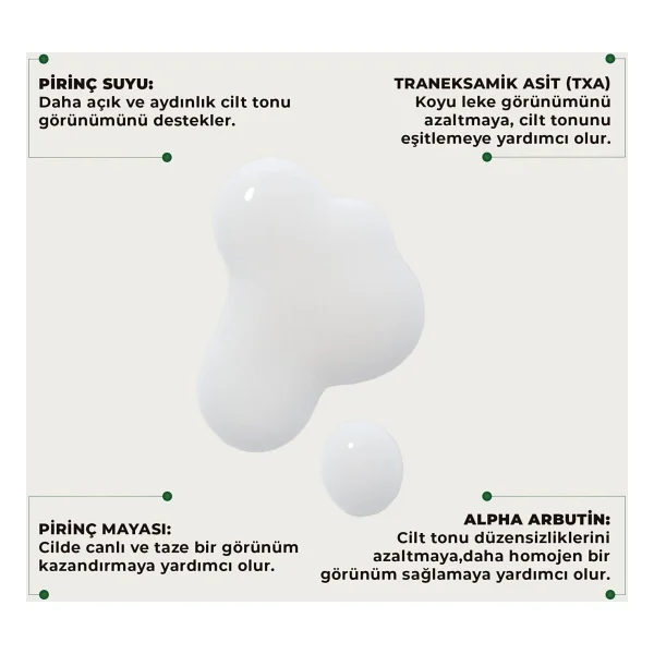 Dermokil Pirinç Mayası Beyazlatıcı Fluid 30 Spf 60 Gr Leke Kremi - Görsel 2
