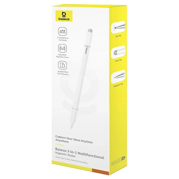 Baseus Smooth Iıı Stylus Tablet Kalem - Beyaz - Görsel 5
