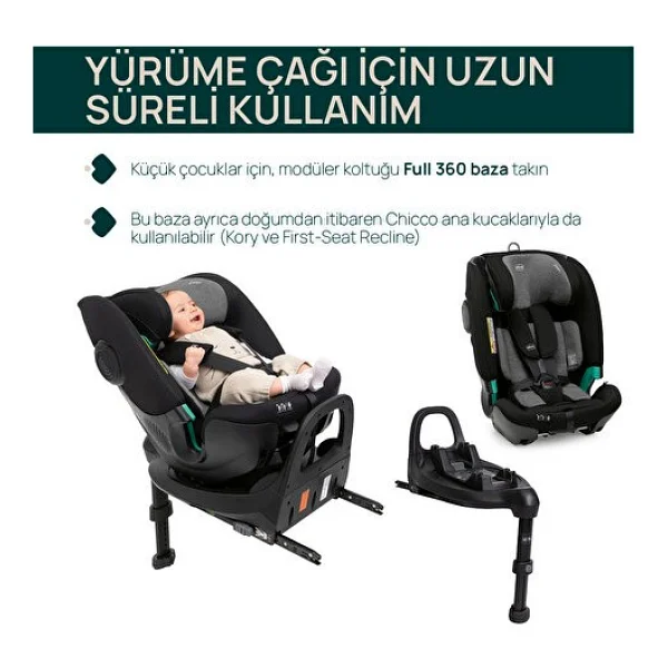 Chicco Fullseat 360 I-Size Oto Koltuğu - Görsel 4