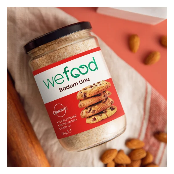 Wefood Glutensiz 250 Gr Badem Unu - Görsel 3