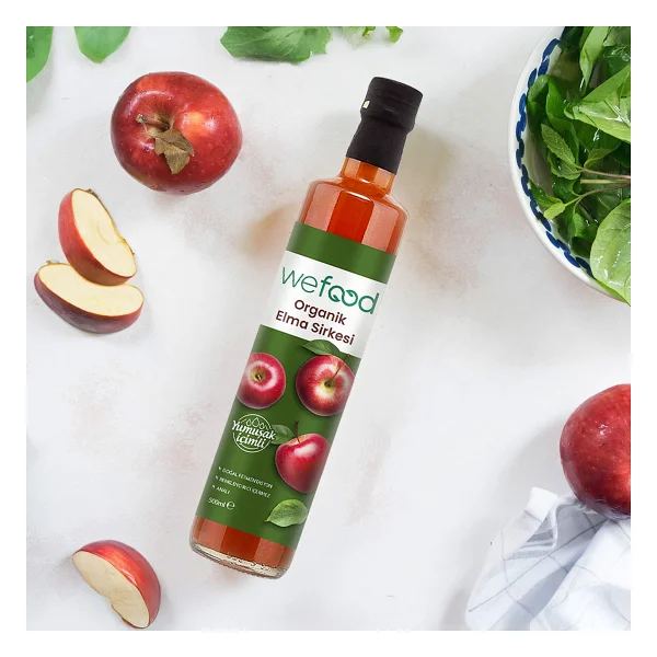 Wefood Organik Elma Sirkesi 500 Ml - Görsel 3