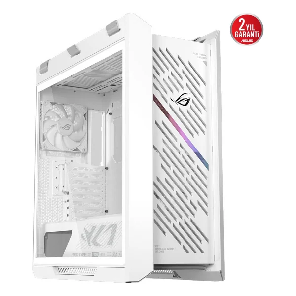 Asus Gx601s Rog Strix Helios Iı Fanlı Beyaz E-Atx Oyuncu Kasası - Görsel 6