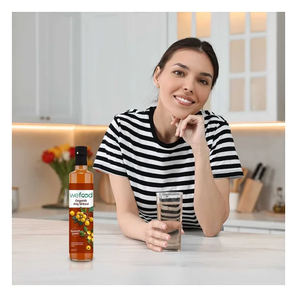 Wefood Organik Alıç Sirkesi 500 Ml - Görsel 5
