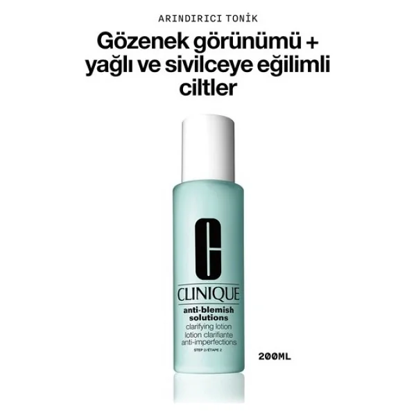 Clinique Anti-Blemish Sivilce Karşıtı Losyon 200 Ml Tonik - Görsel 9