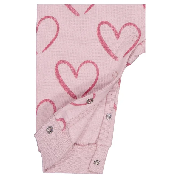 Civil Baby Tramlı Kalp Empirme 6-18 Ay Tulum - Pembe 18-24 Ay - Pastel Pembe - 18 - 24 Ay - Görsel 2