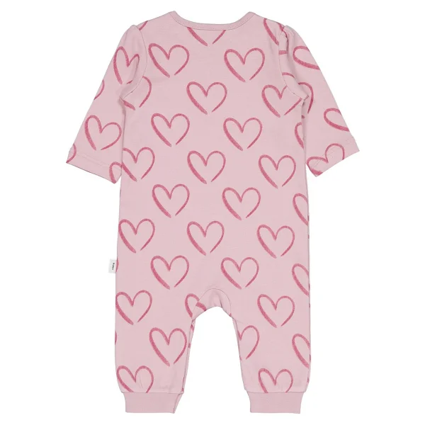 Civil Baby Tramlı Kalp Empirme 6-18 Ay Tulum - Pembe 18-24 Ay - Pastel Pembe - 18 - 24 Ay - Görsel 3