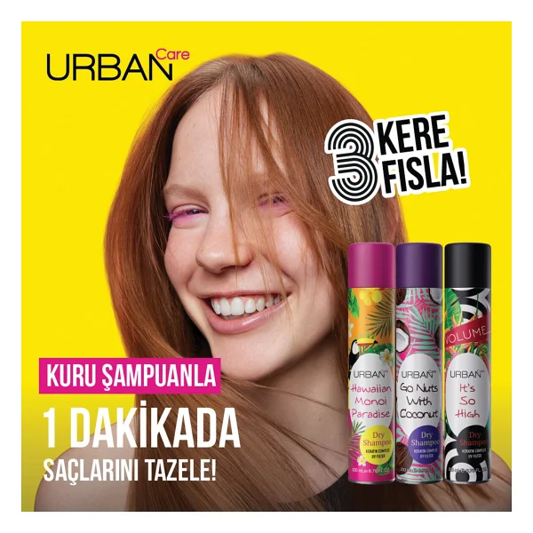 Urban Care It's So High Volume 200 Ml Kuru Şampuan - Görsel 4