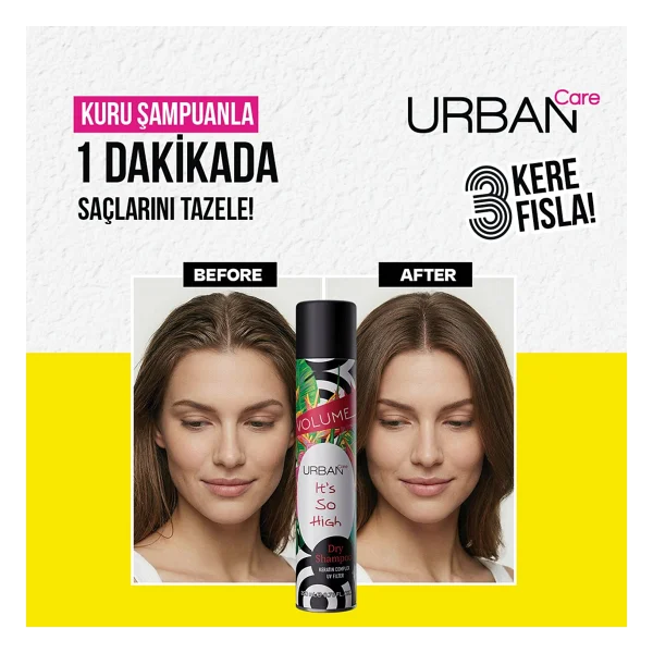 Urban Care It's So High Volume 200 Ml Kuru Şampuan - Görsel 7