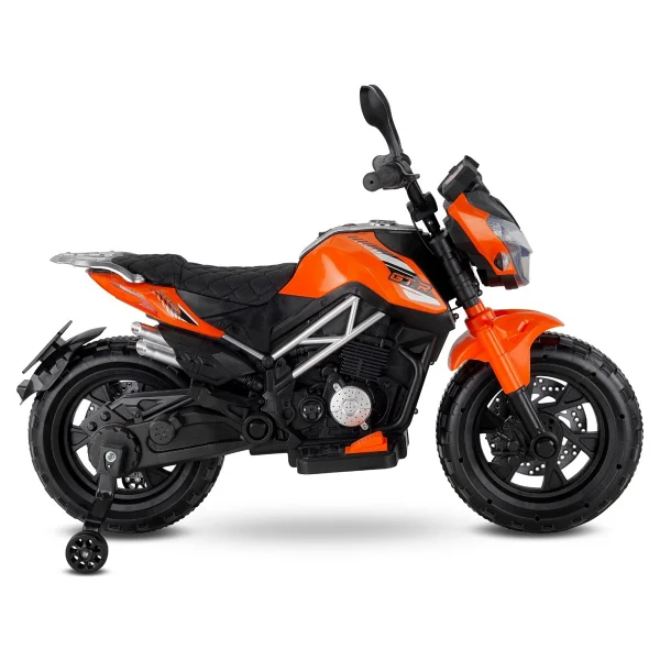 Babyhope 447 Motocross Turuncu 12 V Akülü Motor - Görsel 2