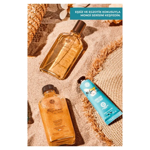 Yves Rocher Monoi Işıltı Veren Saç Ve Vücut Yağı 100 Ml - Görsel 7