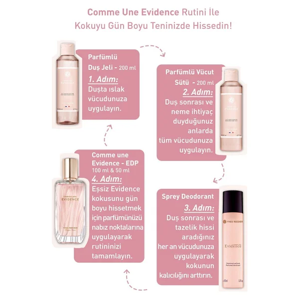 Yves Rocher Comme Une Evidence Edp 50 Ml Kadın Parfüm - Görsel 3
