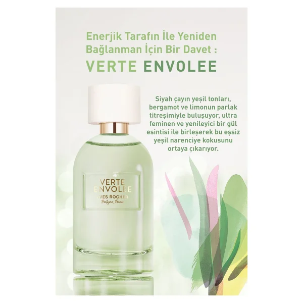 Yves Rocher Verte Envolee Edp -Pleines Natures-100ml - Görsel 10