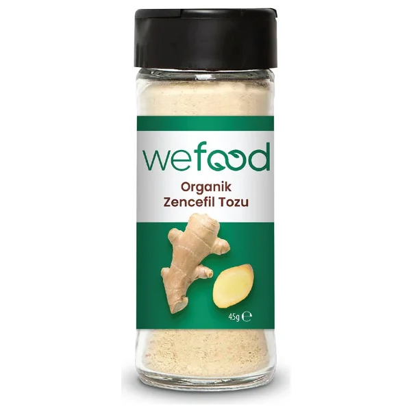 Wefood Organik Zencefil Tozu 45 Gr - Görsel 4