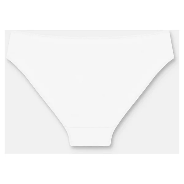 Suwen 3'lü Paket Slip Külot - Beyaz - Görsel 3