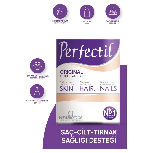 Vitabiotics Perfectil 30 Tablet - Görsel 3
