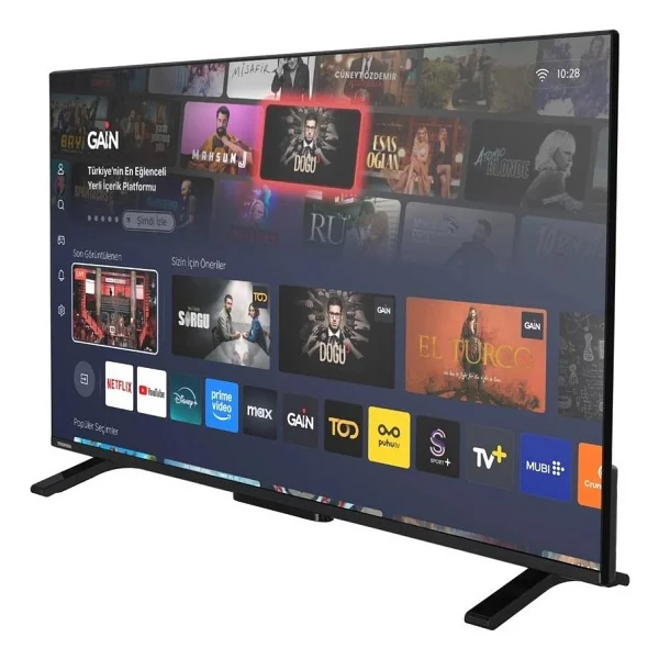 Toshiba 43uv1563dt 4K Ultra HD 43" 109 Ekran Uydu Alıcılı Smart LED TV - Görsel 3