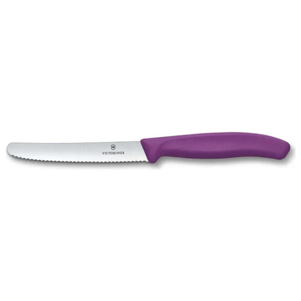 Victorinox Swiss Classic 6.7835.C1 Mor 11 Cm Tırtıklı Domates Bıçağı - Görsel 5