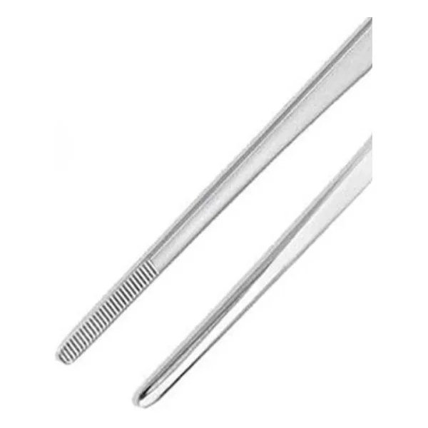 Labolist Penset Düz Sivri Uçlu 13 Cm Nikel Kaplama - Görsel 3