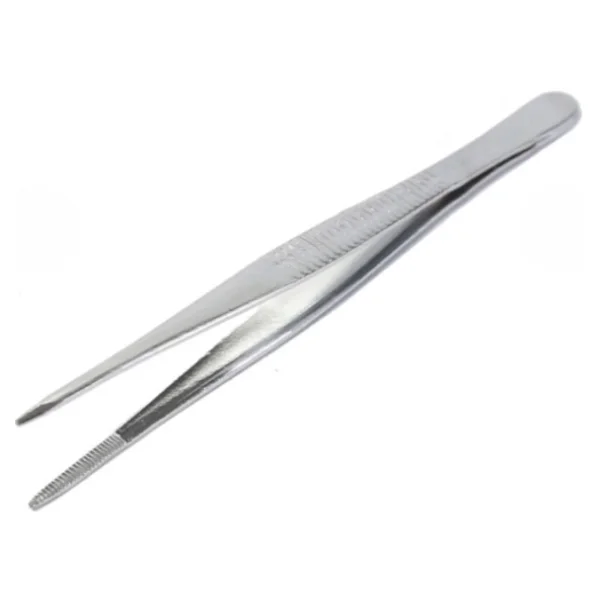 Labolist Penset 5'li Takım Set 13 - 16 Cm Nikel Kaplama - Görsel 6