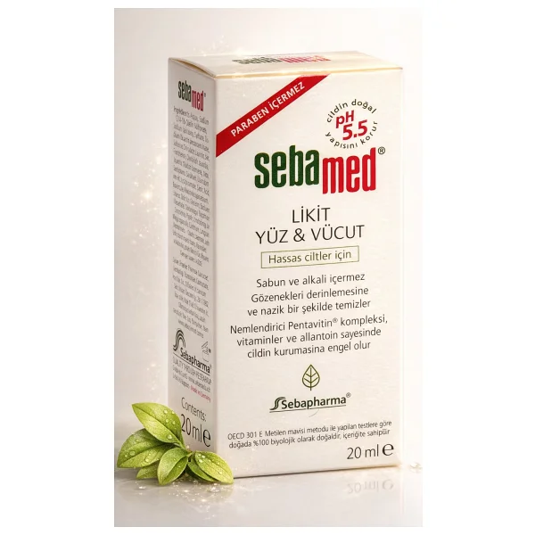 Sebamed Likit 20 Ml Yüz Ve Vücut Temizleme Jeli - Görsel 2