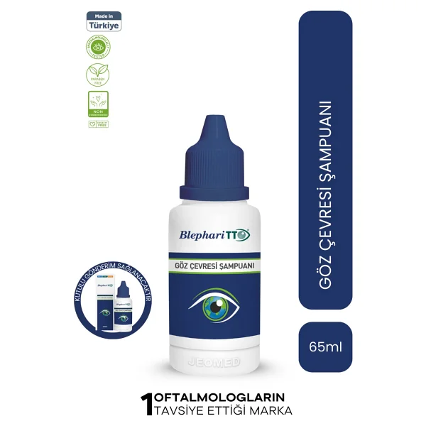 Tto Blepharitto 65 Ml Göz Çevresi Şampuanı - Görsel 8