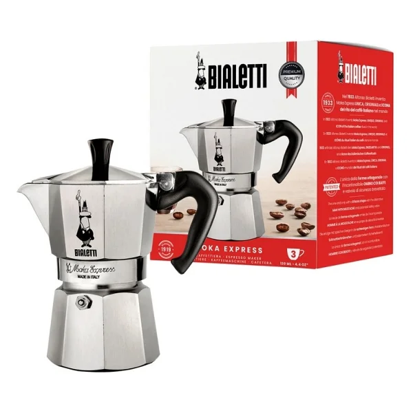Bialetti Express 3 Cup Moka Pot - Görsel 9