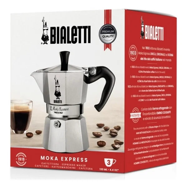 Bialetti Express 3 Cup Moka Pot - Görsel 10