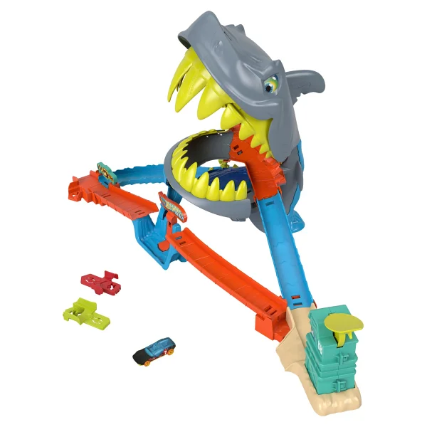 Hot Wheels City Köpekbalığı Sahil Savaşı Oyun Seti Jhl96 - Görsel 10