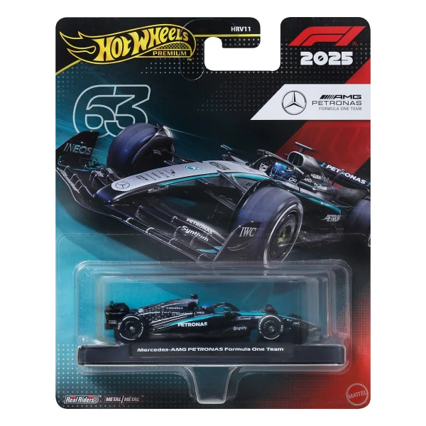 Hot Wheels Premium Formula 1 Mercedes-Amg Petronas Hrv11-Jkd80 - Görsel 5