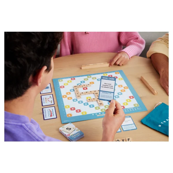 Scrabble Orijinal Ahşap 2'si 1 Arada Türkçe Jlj64 - Görsel 3