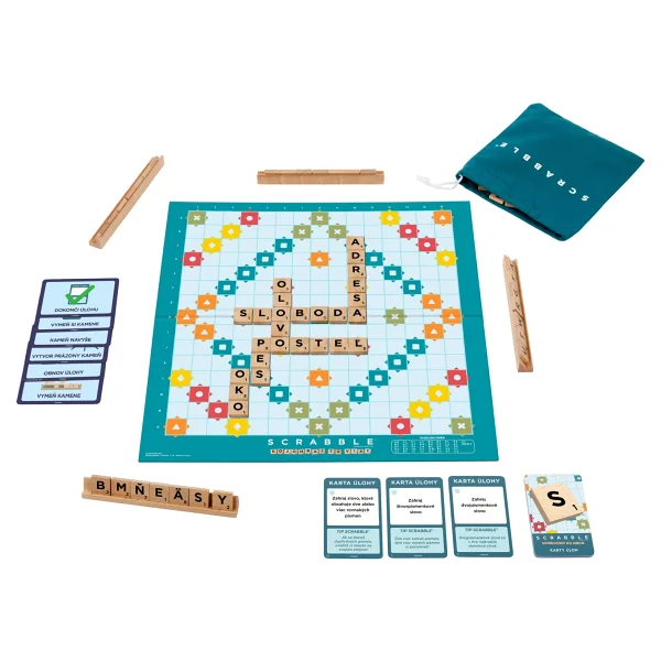 Scrabble Orijinal Ahşap 2'si 1 Arada Türkçe Jlj64 - Görsel 5