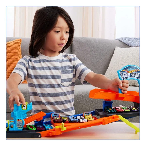 Hot Wheels 2 İn 1 Dönüşebilen Garaj Oyun Seti Jhl94 - Görsel 2