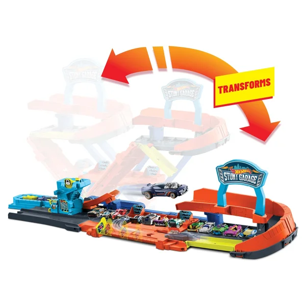 Hot Wheels 2 İn 1 Dönüşebilen Garaj Oyun Seti Jhl94 - Görsel 4